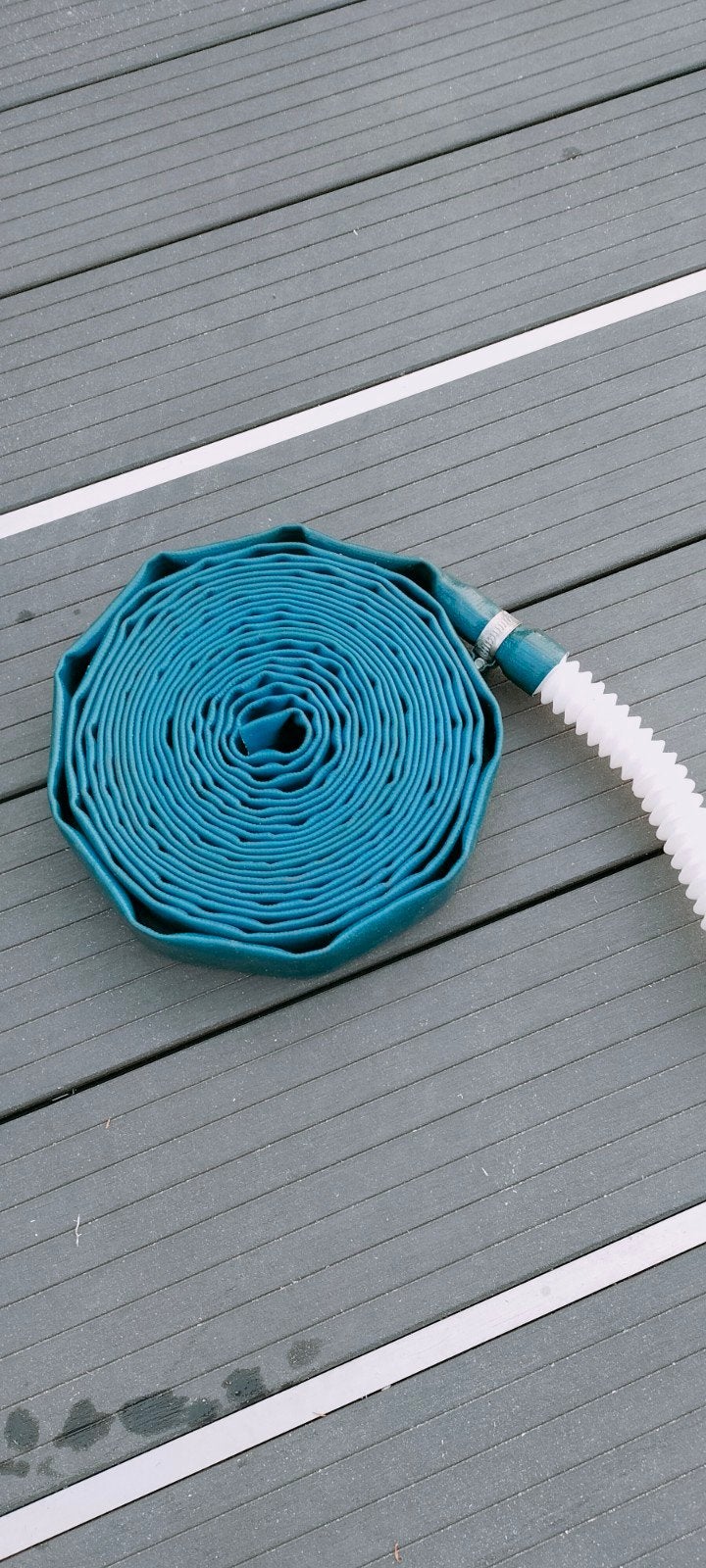Platte tuinslang 25 mm, 9,5 meter lang, Tuin en Terras, Tuinslangen, Ophalen of Verzenden