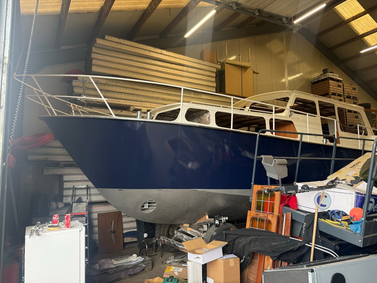 Waddekruiser 615 - Volledig gereviseerd met nieuwe onderdele, Binnenboordmotor, Diesel, Aluminium, Kruiser