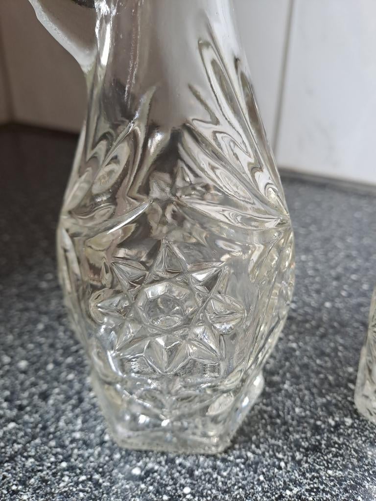 Vintage olie en azijn stel, Ophalen of Verzenden