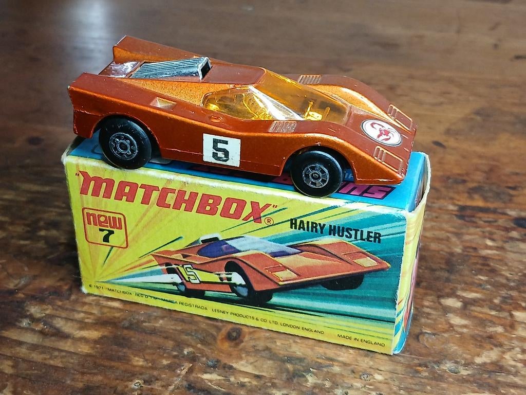 Matchbox hairy hustler, Hobby en Vrije tijd, Ophalen of Verzenden, Bus of Vrachtwagen, Matchbox