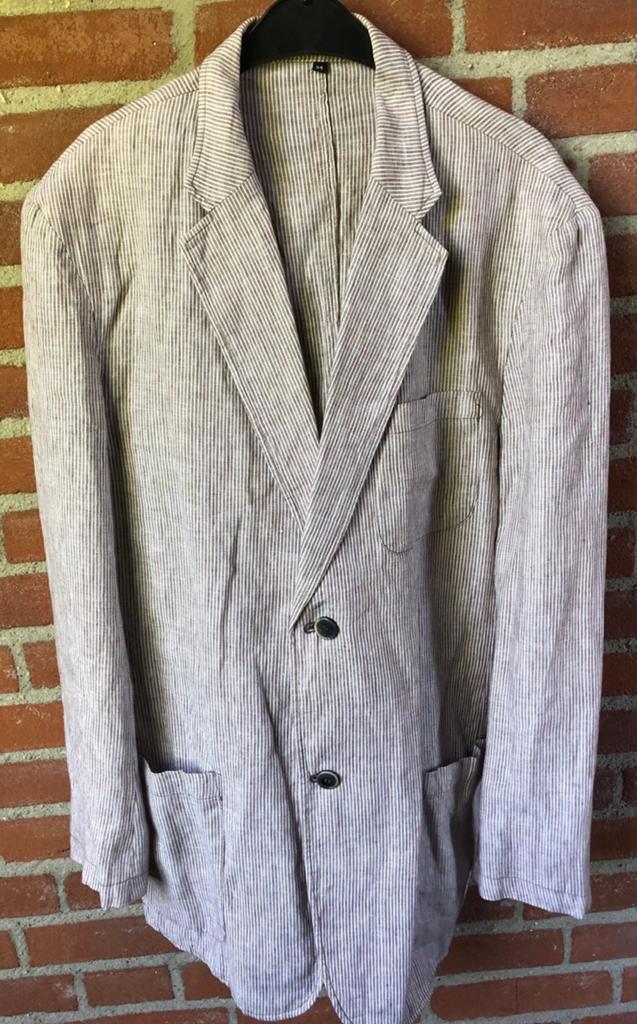 LIV Collection Linnen Blazer/ Jasje Maat 54, Ophalen of Verzenden, Zo goed als nieuw, Maat 52/54 (L), Bruin