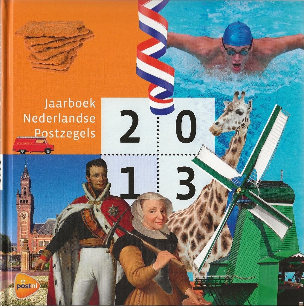 Compleet jaarboek ned postzegels 2013, postfris, Ophalen of Verzenden, Postfris