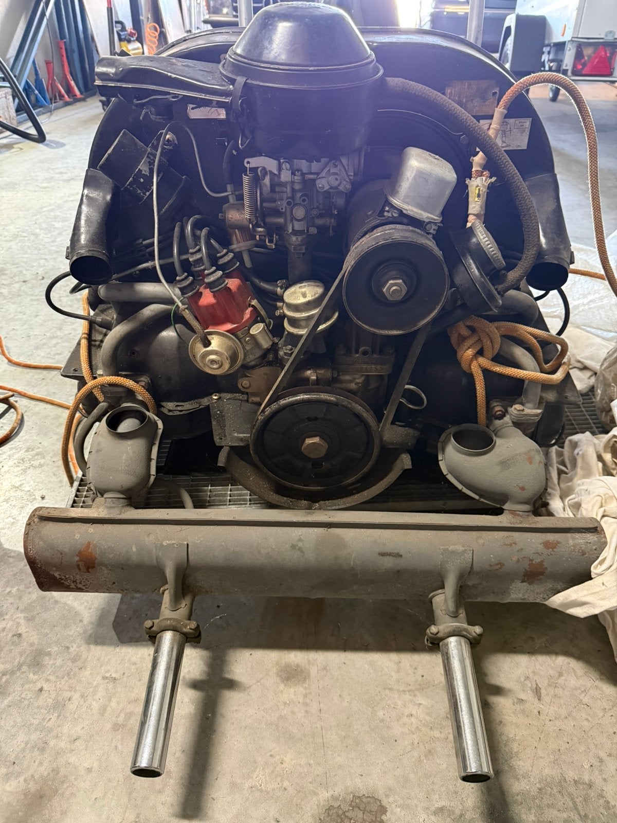 Kever D motor en tanks en velgen, Ophalen, Gebruikt, Volkswagen
