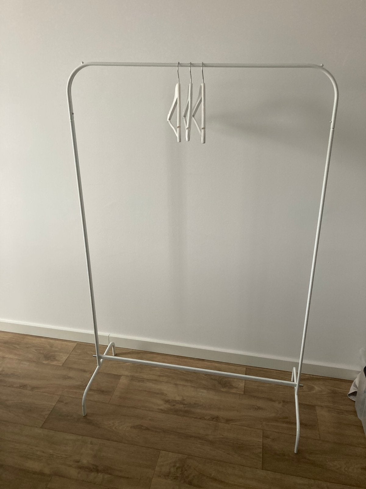 Wit IKEA MULIG Kledingrek, Ophalen, Gebruikt