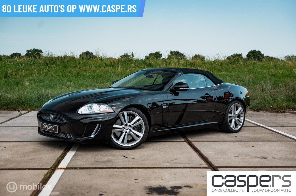 Jaguar XKR 5.0 V8 S/C Convertible, Auto's, Jaguar, Euro 5, Achterwielaandrijving, Gebruikt, 510 pk