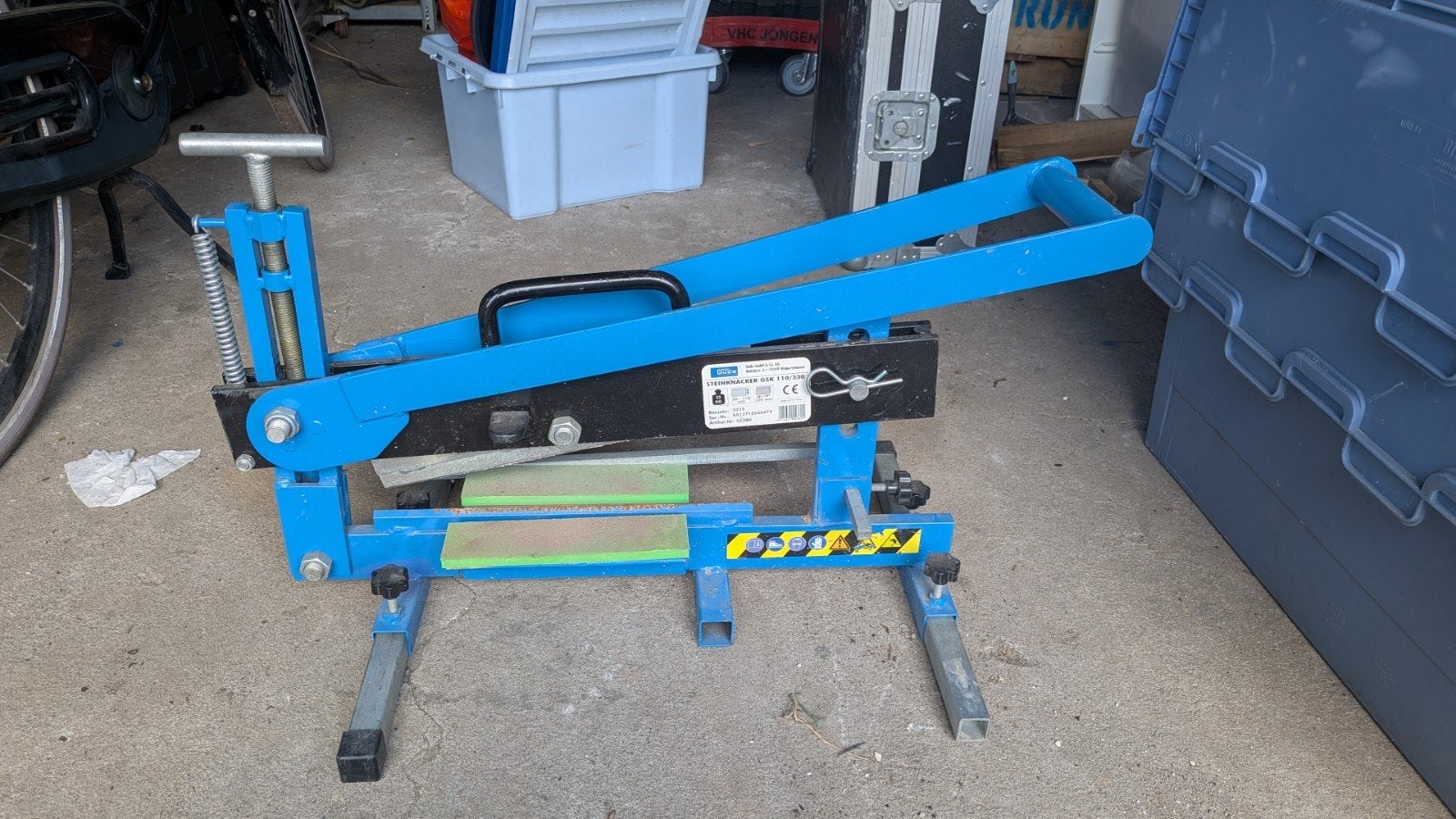 Steenknipper - Handig gereedschap voor bestrating, Doe-het-zelf en Verbouw, Ophalen, Gebruikt, Overige typen, Overige merken