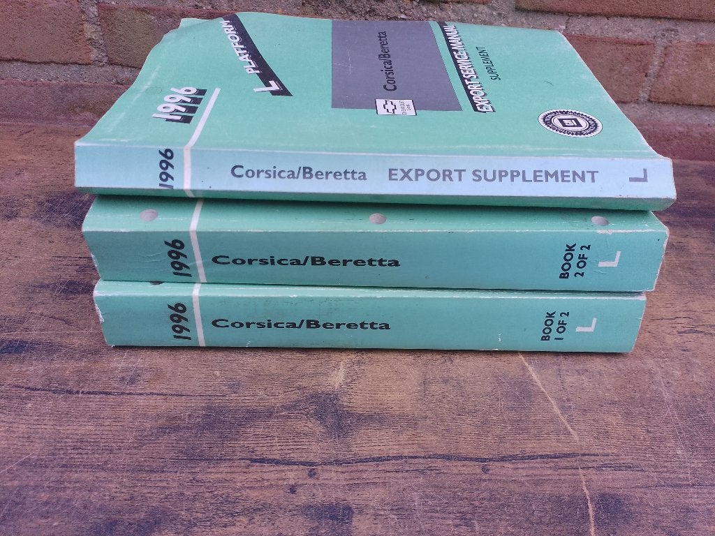 Chevrolet Corsica / Beretta 1996 dealer werkplaatsboeken, Verzenden, Gelezen, Chevrolet