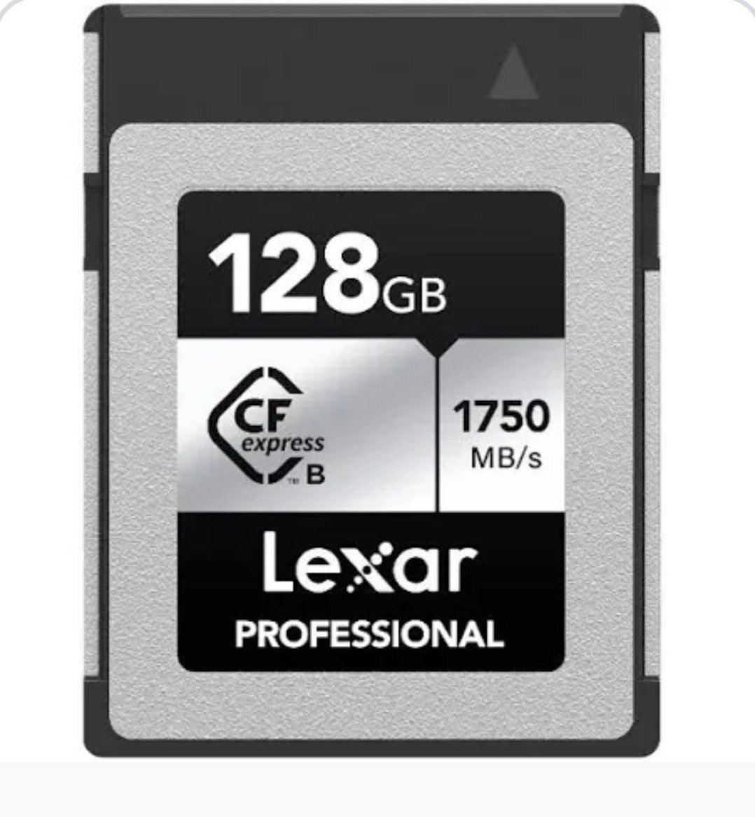 Lexar Professional CFexpress Type B 128GB 1750MB/s, Ophalen, CFexpress Type B, Fotocamera, 128 GB