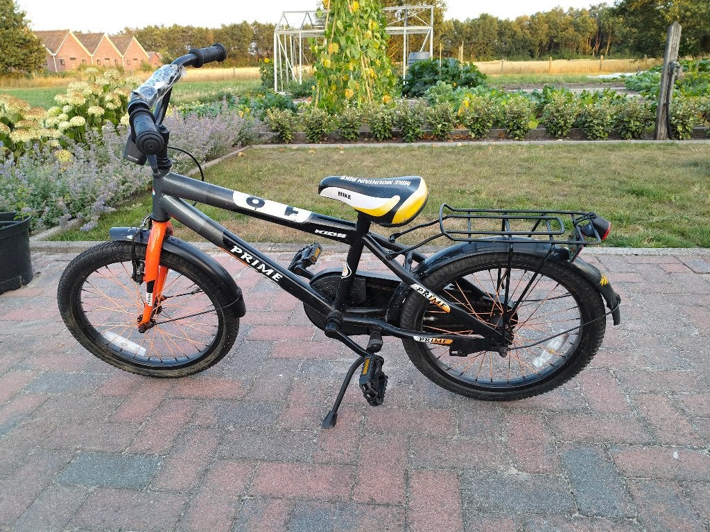 Jongensfiets 18 inch, Fietsen en Brommers, Fietsen | Jongens, Terugtraprem, Gebruikt, 18 inch, Ophalen