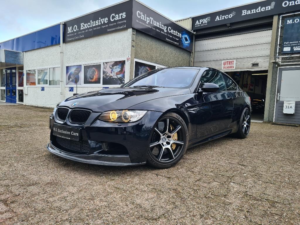 BMW M3 Coupe 2007 E92 4.0 V8 Handbak G-Power Akrapovic 650pk, 4 stoelen, Zwart, Leder, Bedrijf