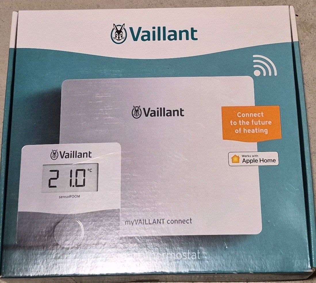 Vaillant Sensoroom VRT51F Draadloze Thermostaat incl Gateway, Thermostaat, Minder dan 30 cm, Nieuw, Minder dan 60 cm