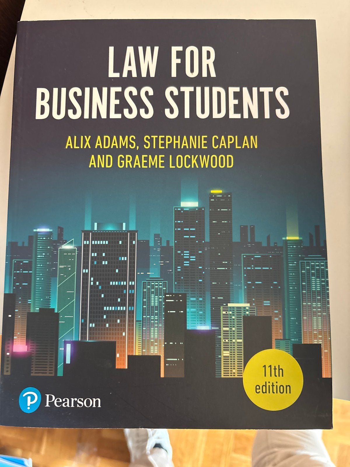 Law for Business Students - 11e editie, Ophalen of Verzenden, Gamma, Zo goed als nieuw, HBO