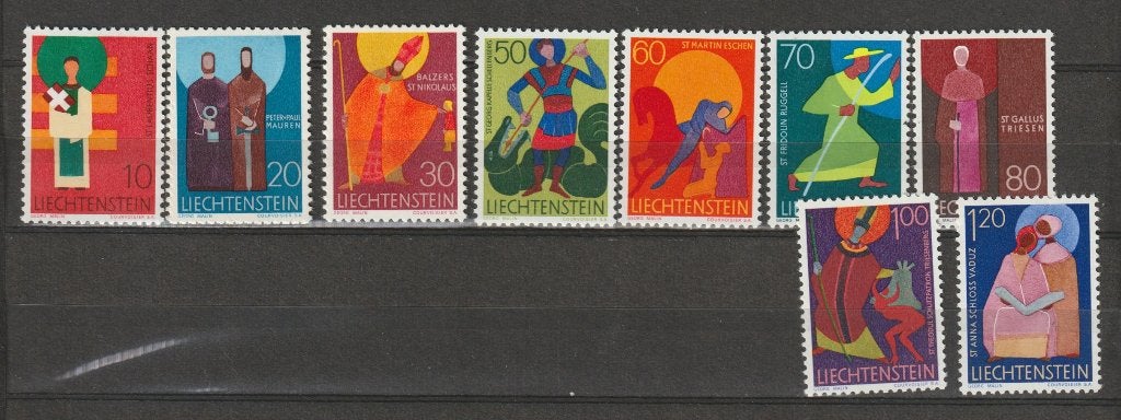 TSS Kavel 220205 Liechtenstein pf  minr 486-494 religie, Ophalen, Overige landen, Postfris