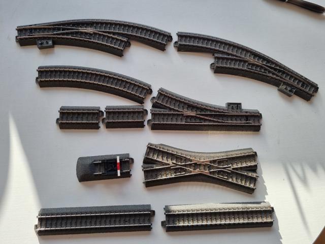 Märklin losse C-rails, wissels  TE KOOP, Wisselstroom, Gebruikt, Rails, Ophalen of Verzenden