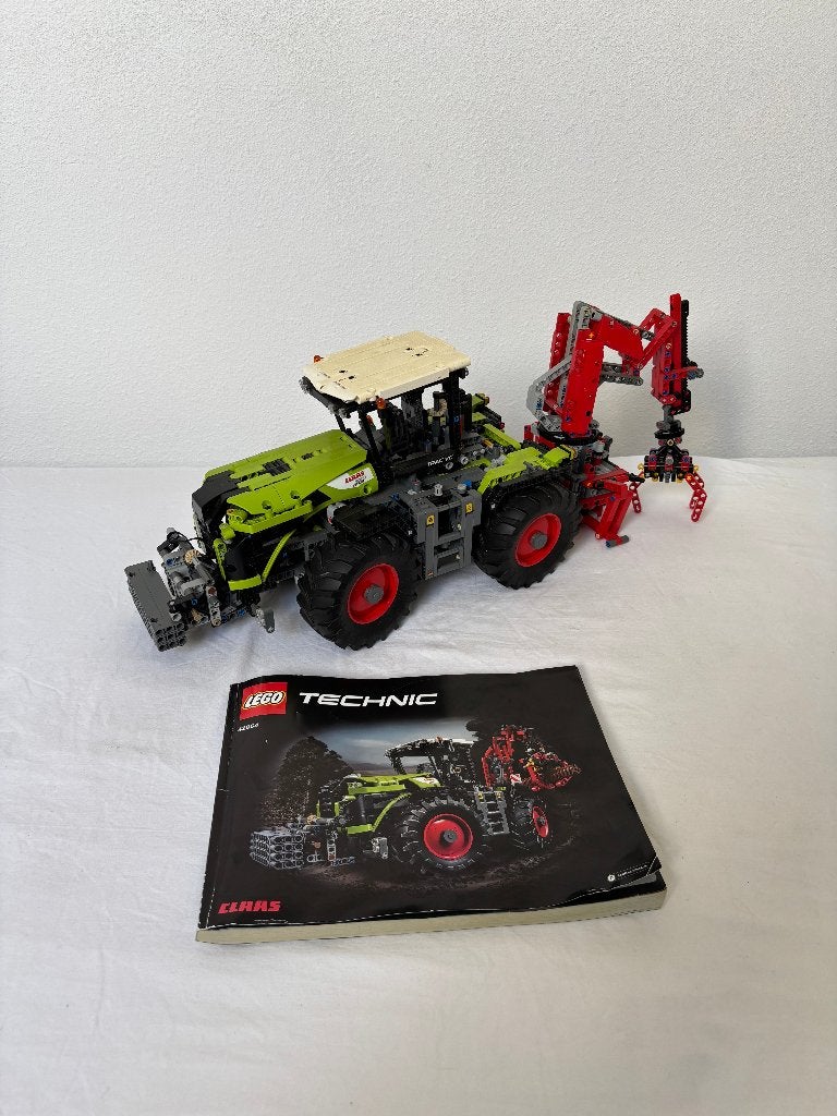 Lego Technic 42054 Claas Xerion 5000 Trac VC, Ophalen, Gebruikt, Lego, Inclusief instructies