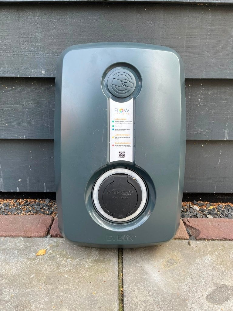 EVBox 11kW laadpaal Type 2 | 3-fase | Werkend | Compleet, Ophalen of Verzenden, Gebruikt, Laadpaal
