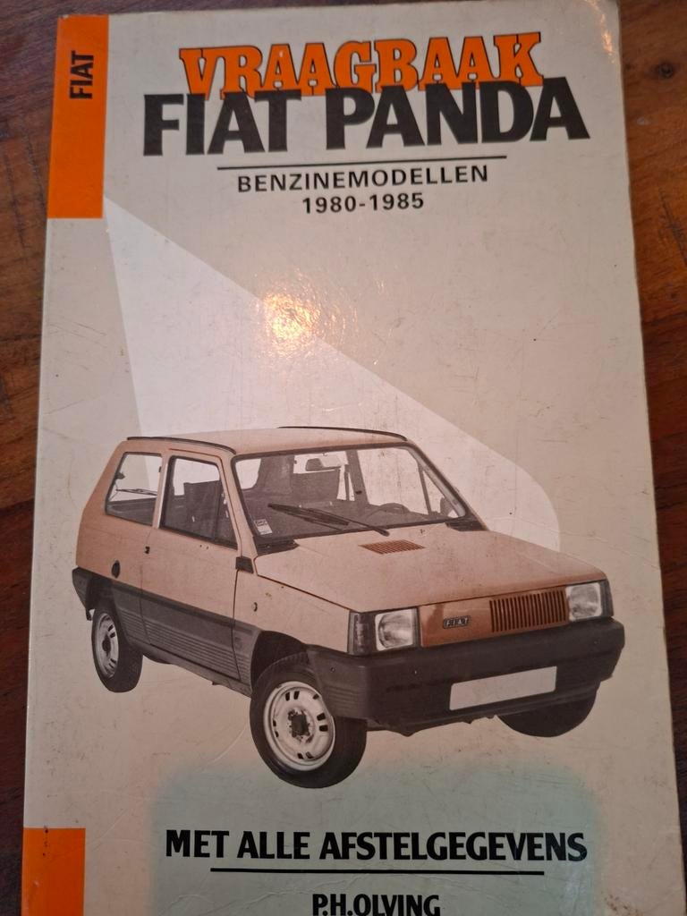 Vraagbaak Fiat Panda Benzine modellen 1980-1985, Ophalen of Verzenden