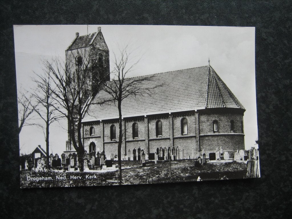 DROGEHAM  N.H. kerk, Verzamelen, Ophalen of Verzenden, 1980 tot heden, Friesland