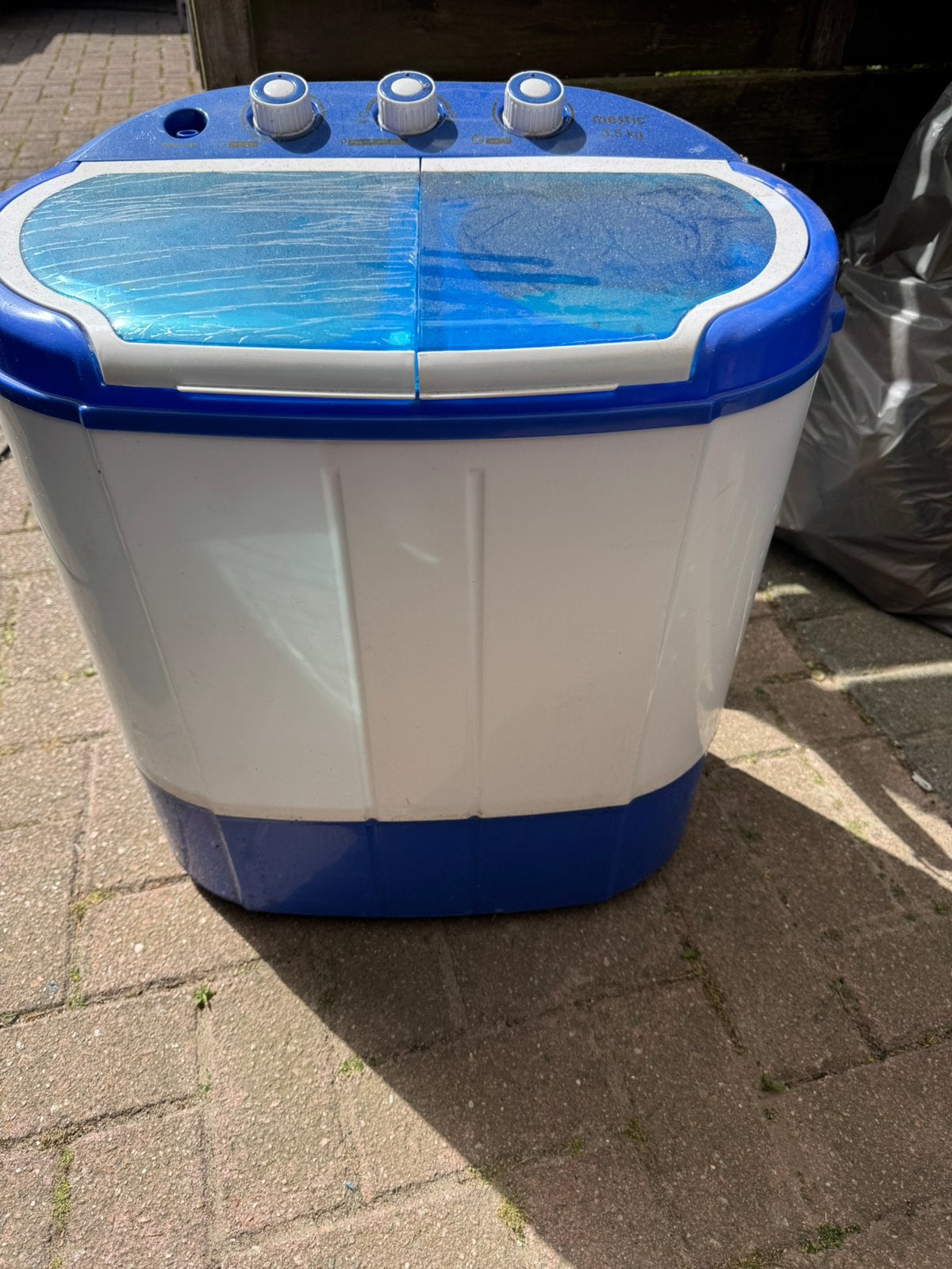 Campingwasmachine, Ophalen, Zo goed als nieuw, Koeltas, Koelelement