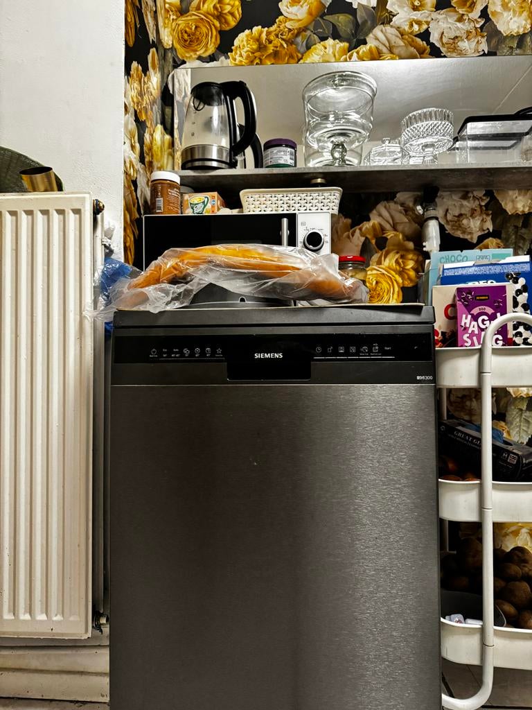 Siemens IQ300 Vrijstaande Vaatwasser - Snel & Slim Wassen, 60 cm of meer, Ophalen of Verzenden, Zo goed als nieuw, Kort programma