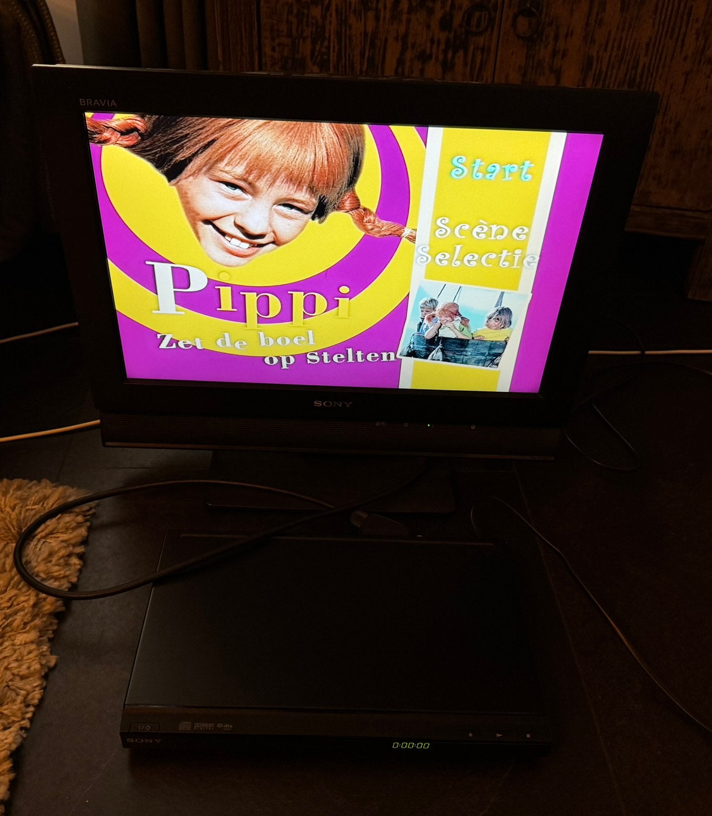 Sony Bravia TV + dvd combinatie, Audio, Tv en Foto, Televisies, Zo goed als nieuw, LCD, 40 tot 60 cm, Sony, 50 Hz, Ophalen of Verzenden