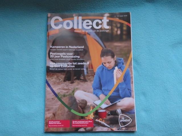 1 EURO OF GRATIS Collect 124 tijdschrift postzegelverzamelen, Ophalen, Boek of Tijdschrift