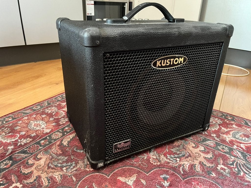 Basversterker Kustom KBA35X, Muziek en Instrumenten, Ophalen, Gebruikt, Basgitaar, Minder dan 50 watt