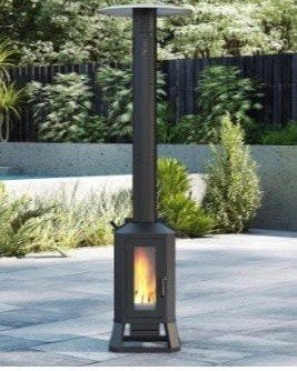 Pellet terrasverwarmer PelletKing FireView – ACTIE!, Tuin en Terras, Verzenden, Nieuw, Vloer