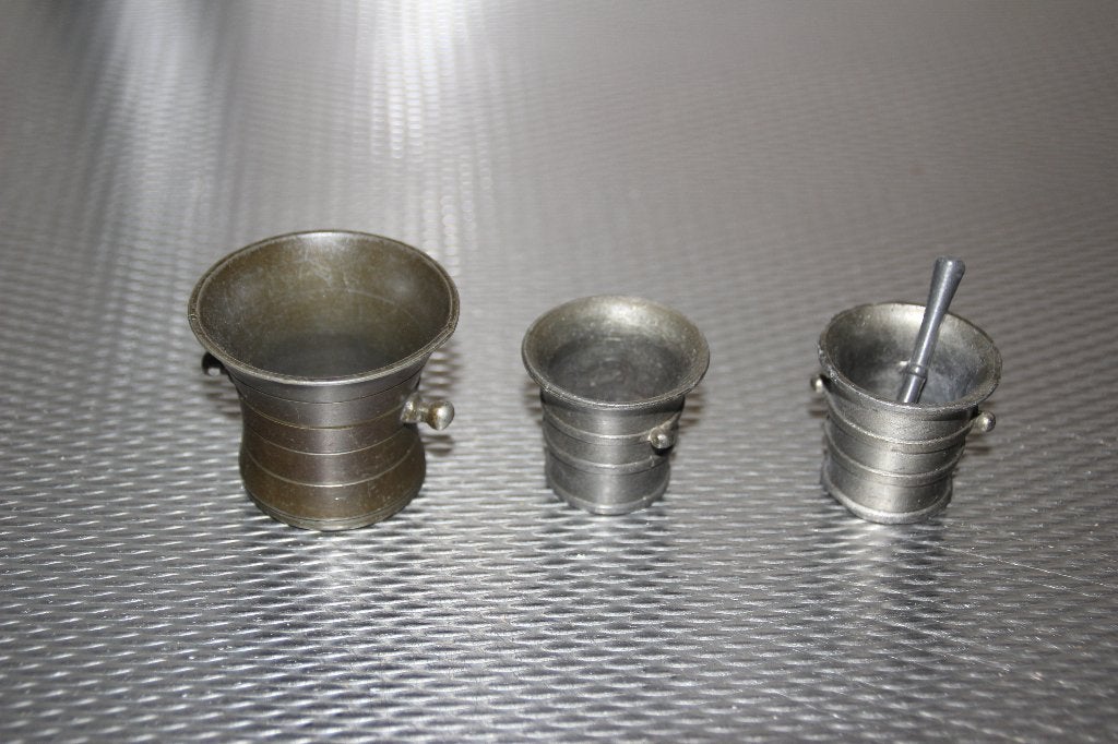 miniatuur vijzels 3x, Ophalen of Verzenden