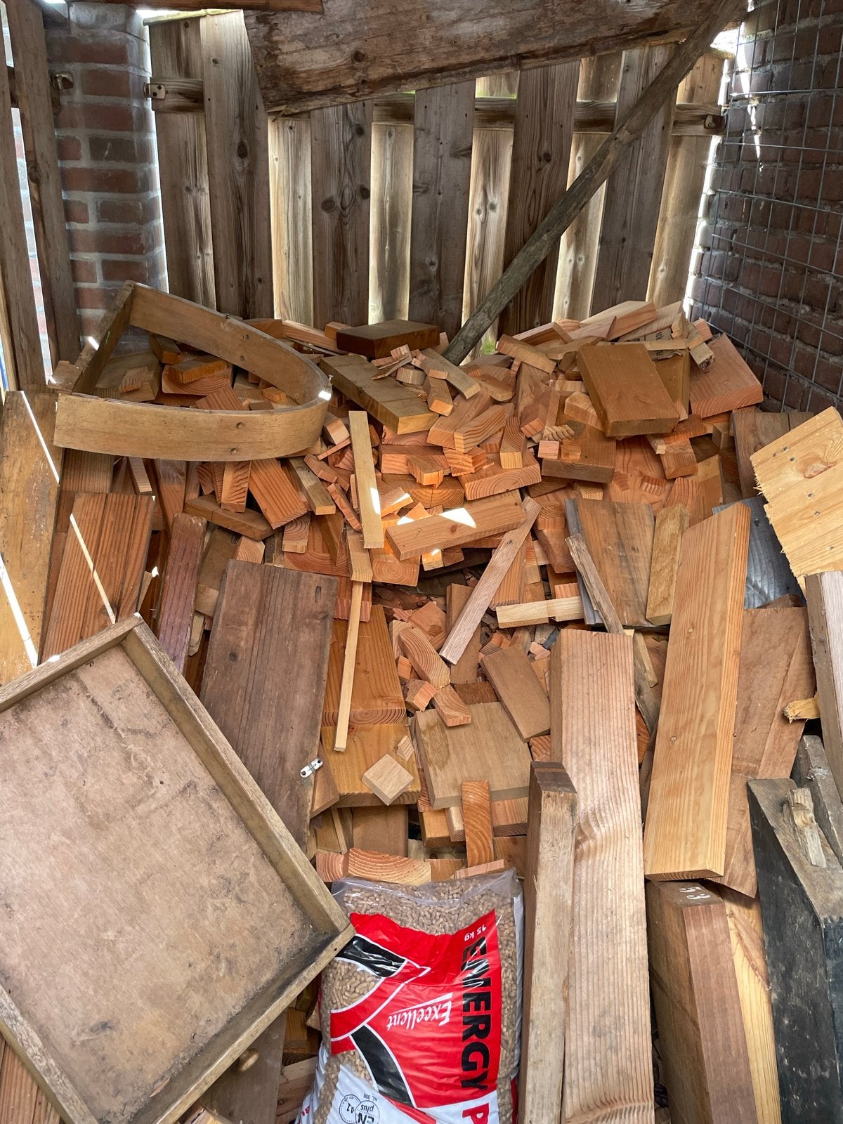Schoon brandhout, Tuin en Terras, Haardhout, 3 tot 6 m³, Ophalen, Overige houtsoorten, Blokken