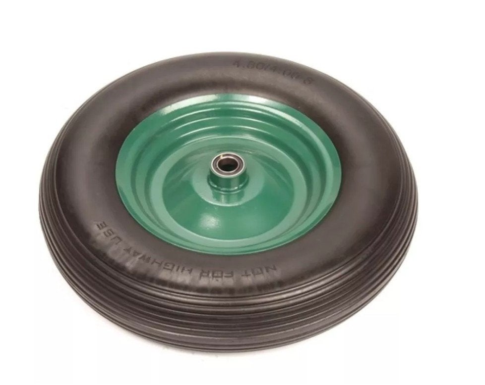 Kruiwagenwiel 400X8 Asgat 20 Mm Massief anti-lek, Ophalen of Verzenden, Nieuw, Onkruidsteker