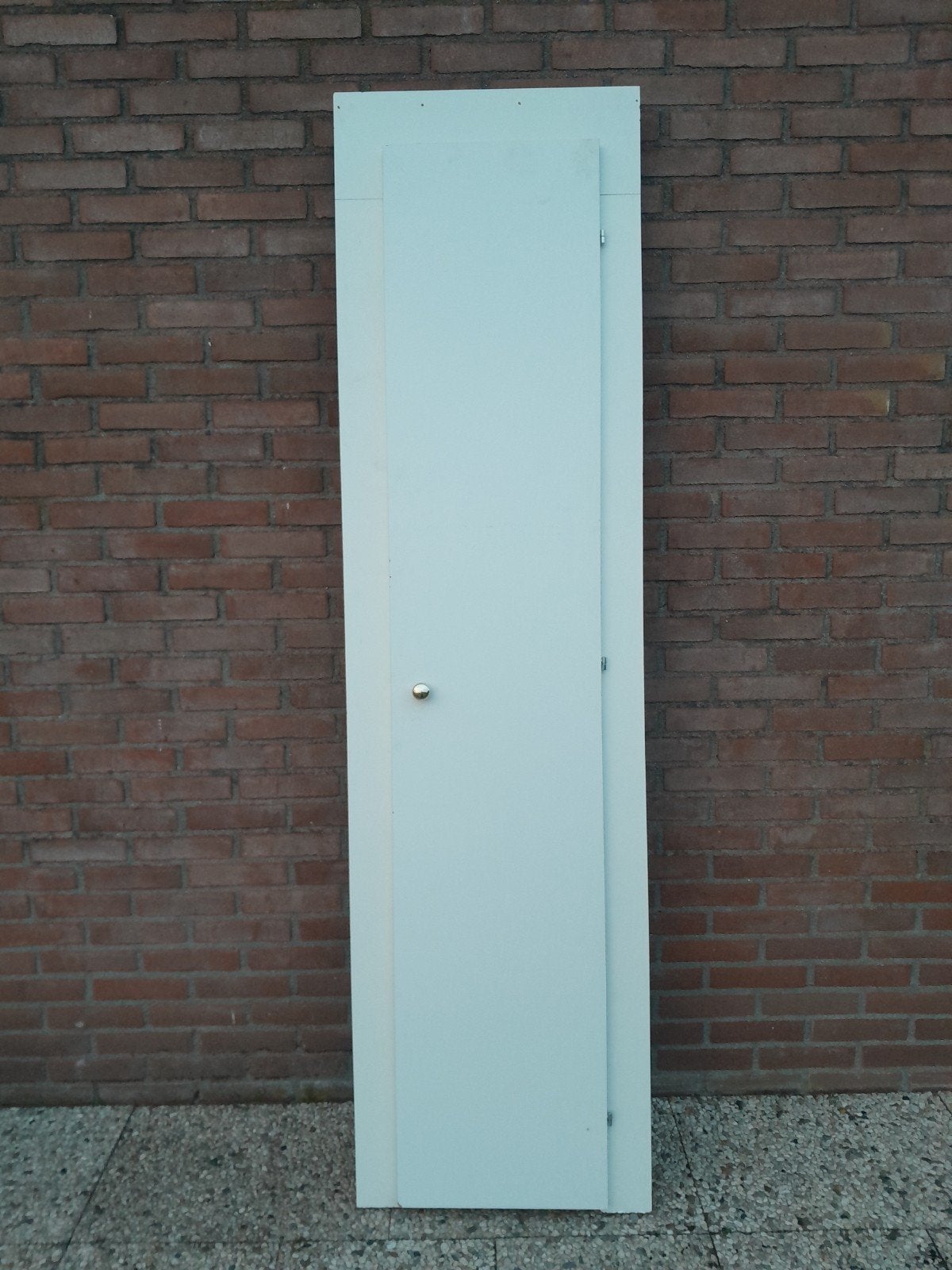 kozijn met deur, Doe-het-zelf en Verbouw, Ophalen, Gebruikt, Minder dan 75 cm, Deurkozijn