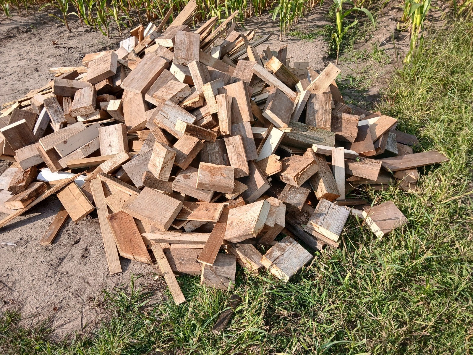 kachel/brand hout, Minder dan 3 m³, Ophalen, Blokken