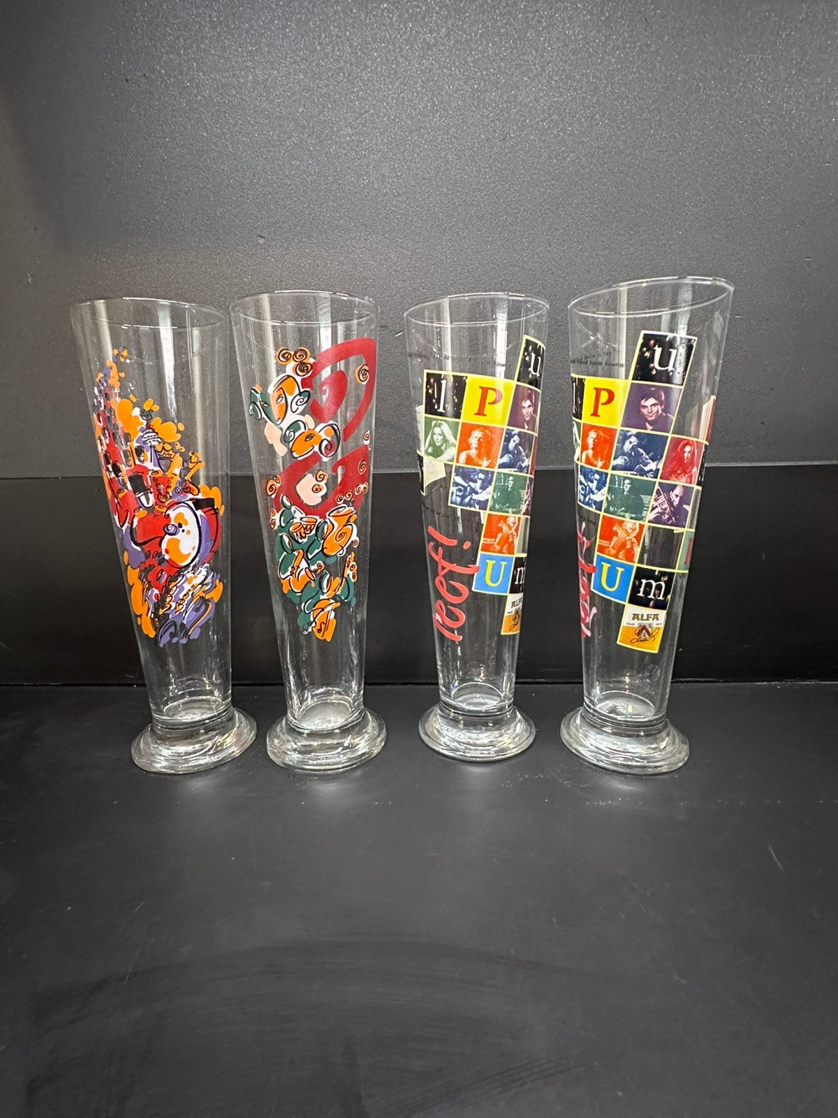 Alfa muziekconcour bierglazen, Ophalen of Verzenden, Zo goed als nieuw, Bierglas