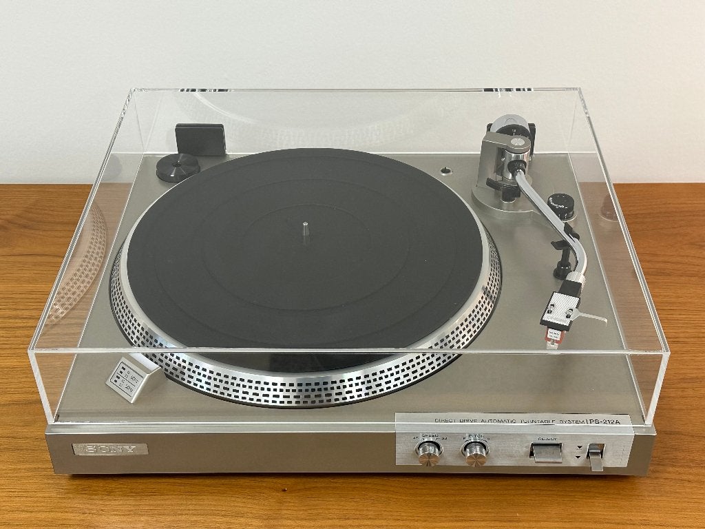 Nieuwe stofkap Sony PS-111, PS-212 en PS-212A, Info@intovinyl.com, Nieuw, Ophalen of Verzenden, Korenbloem 13, 3227 BB Oudenhoorn