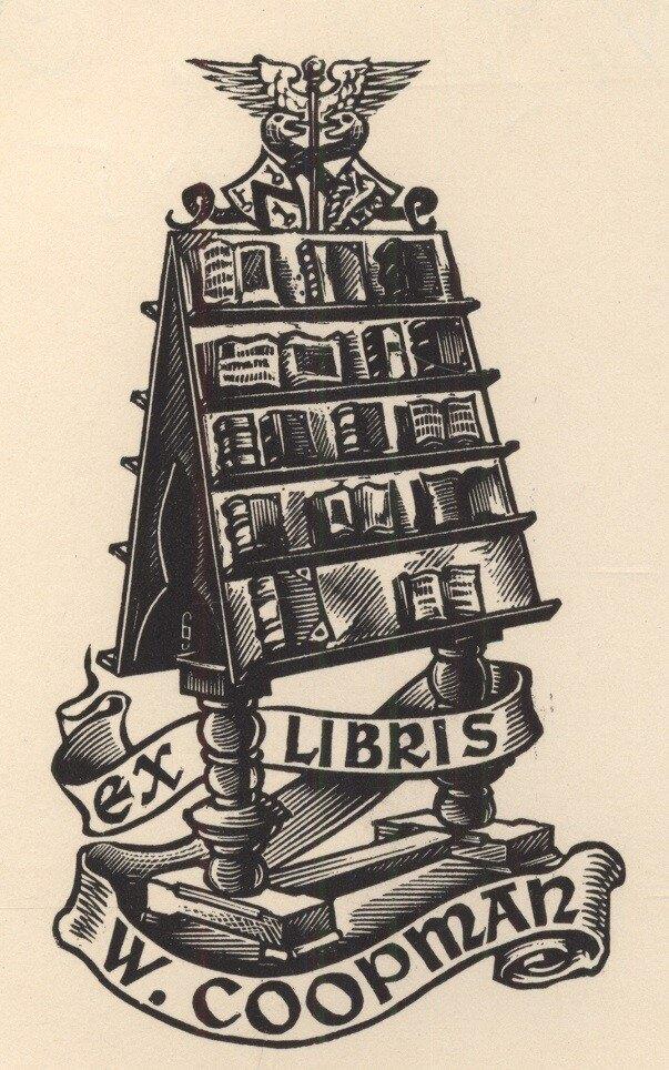 1111 Ex Libris België : Jef Leysen, 1945, Verzenden