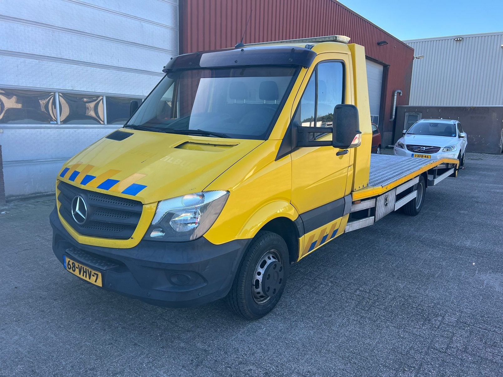 Mercedes-Benz Sprinter oprijwagen N1 515 Cdi Automaat nw apk, Auto's, Automaat, 4 cilinders, Bedrijf, Diesel