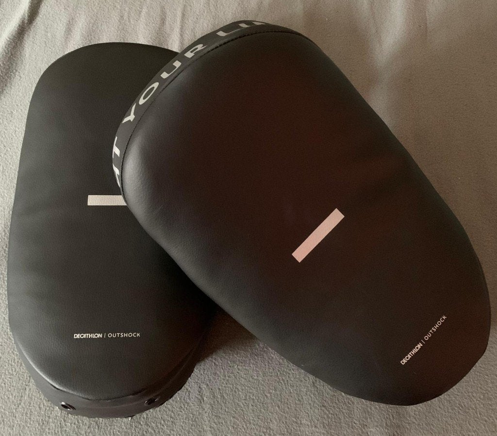 Trapkussens / Kickboks Pads – Zo goed als nieuw, Sport en Fitness, Vechtsporten en Zelfverdediging, Ophalen, Zo goed als nieuw