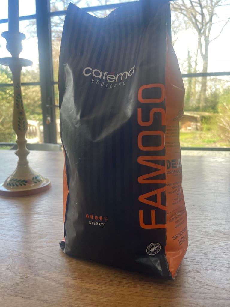 Cafema espresso koffiebonen-houdbaar tot 03-11-26, Ophalen of Verzenden