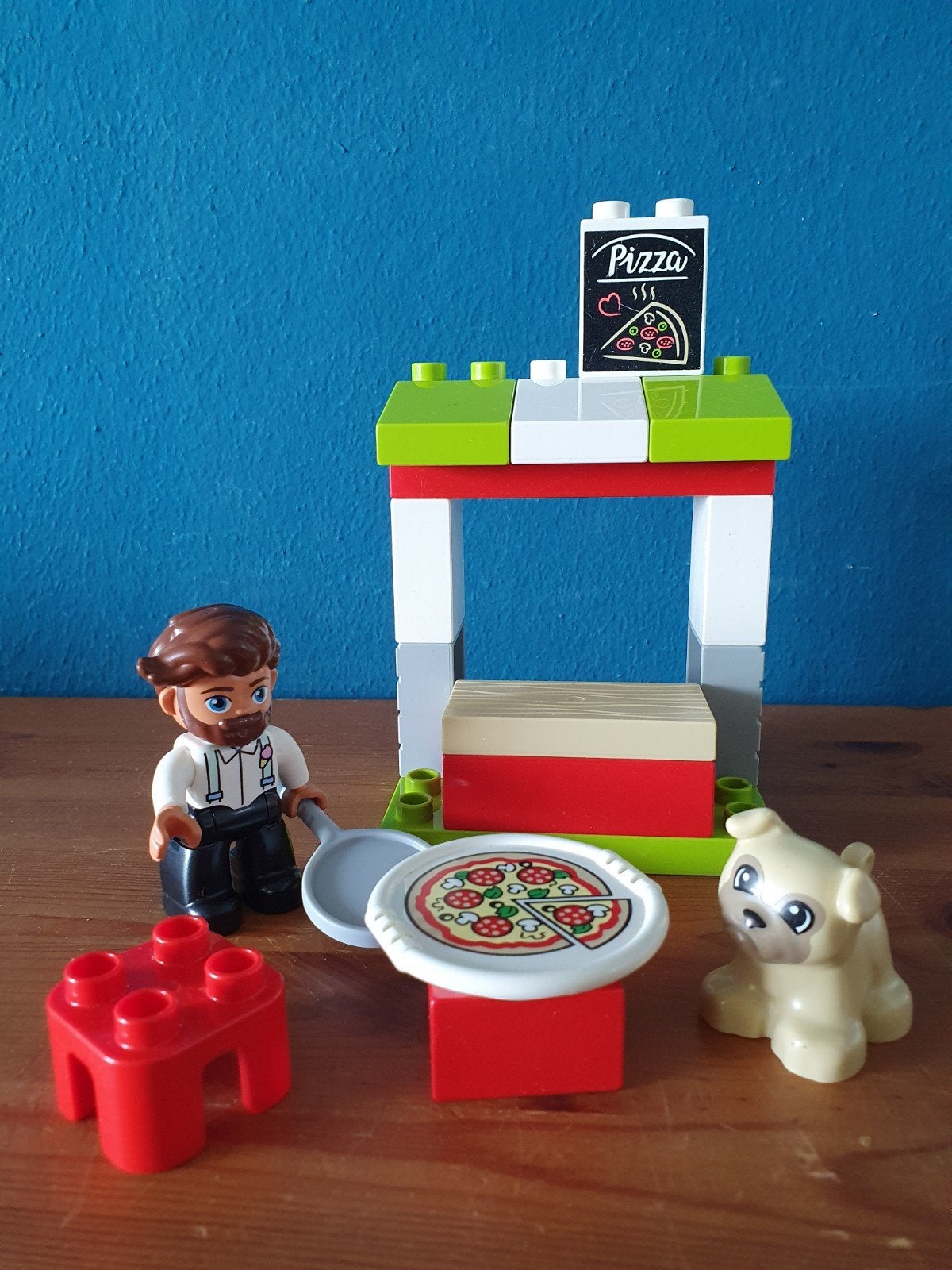 Duplo Pizzaria compleet 10927, Ophalen of Verzenden, Zo goed als nieuw, Duplo