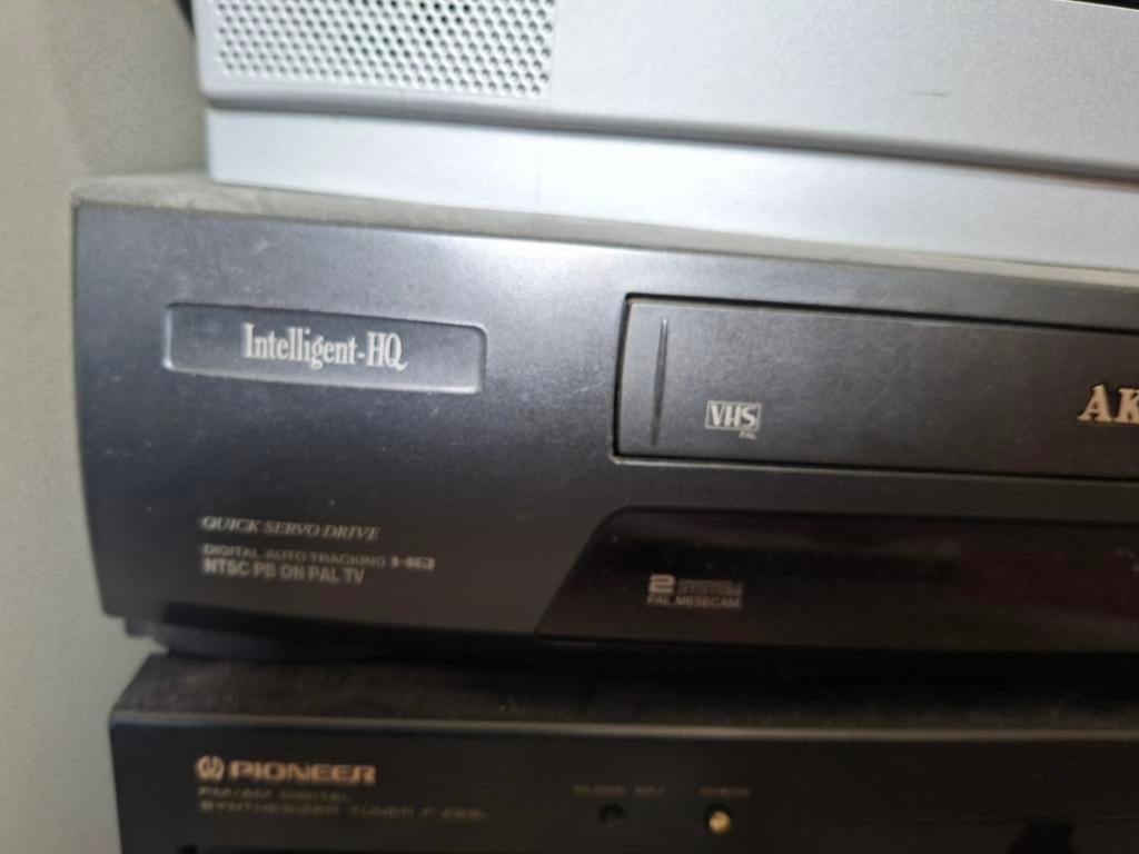 AKAI Intelligent-HQ VHS-speler - Quick Servo Drive, Audio, Tv en Foto, Videospelers, Ophalen of Verzenden, Gebruikt, VHS-speler of -recorder