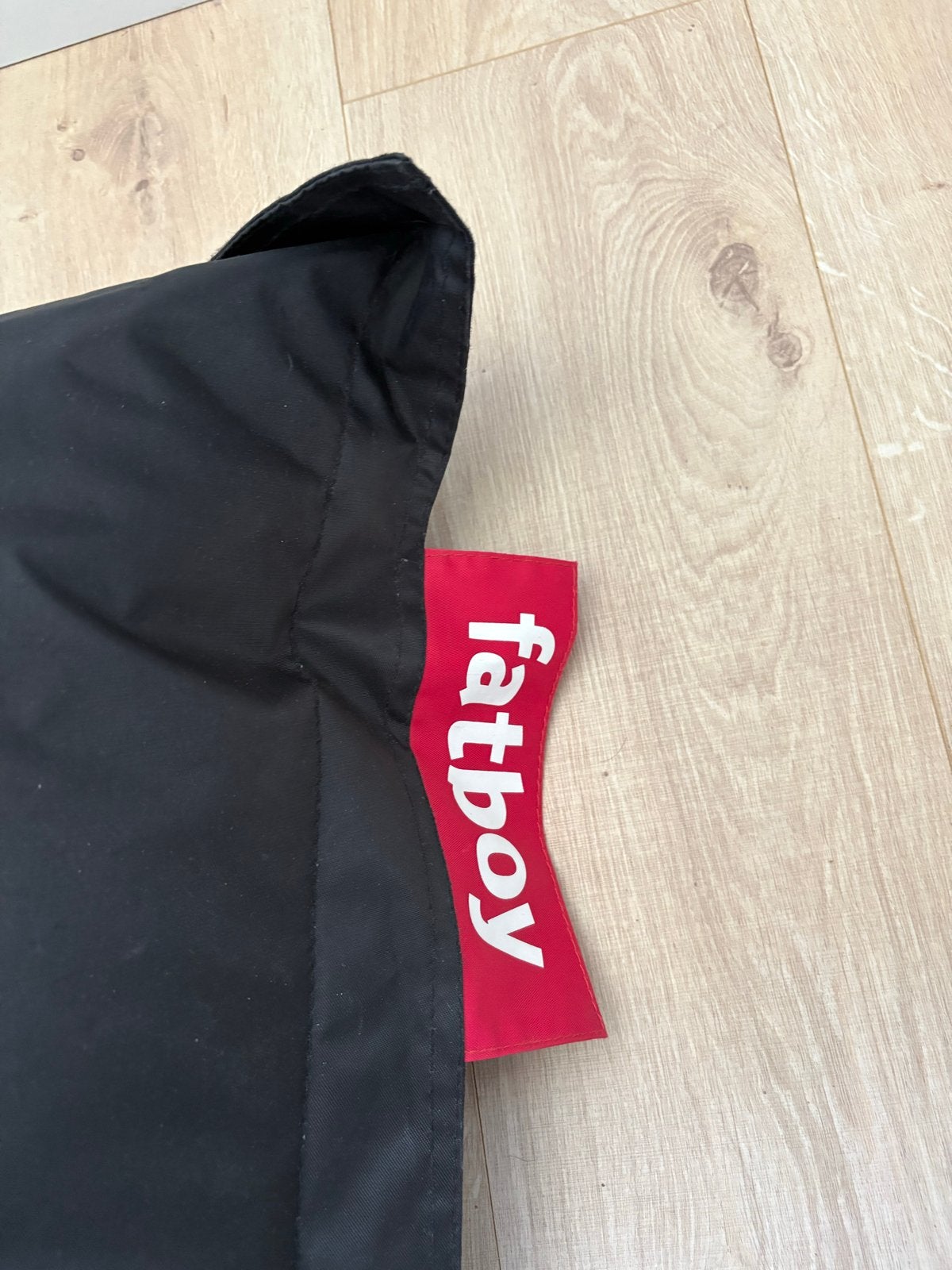 Fatboy zitzak voor binnen - Zwart, Huis en Inrichting, Zitzakken, Ophalen, Gebruikt, Zwart, Zitzak