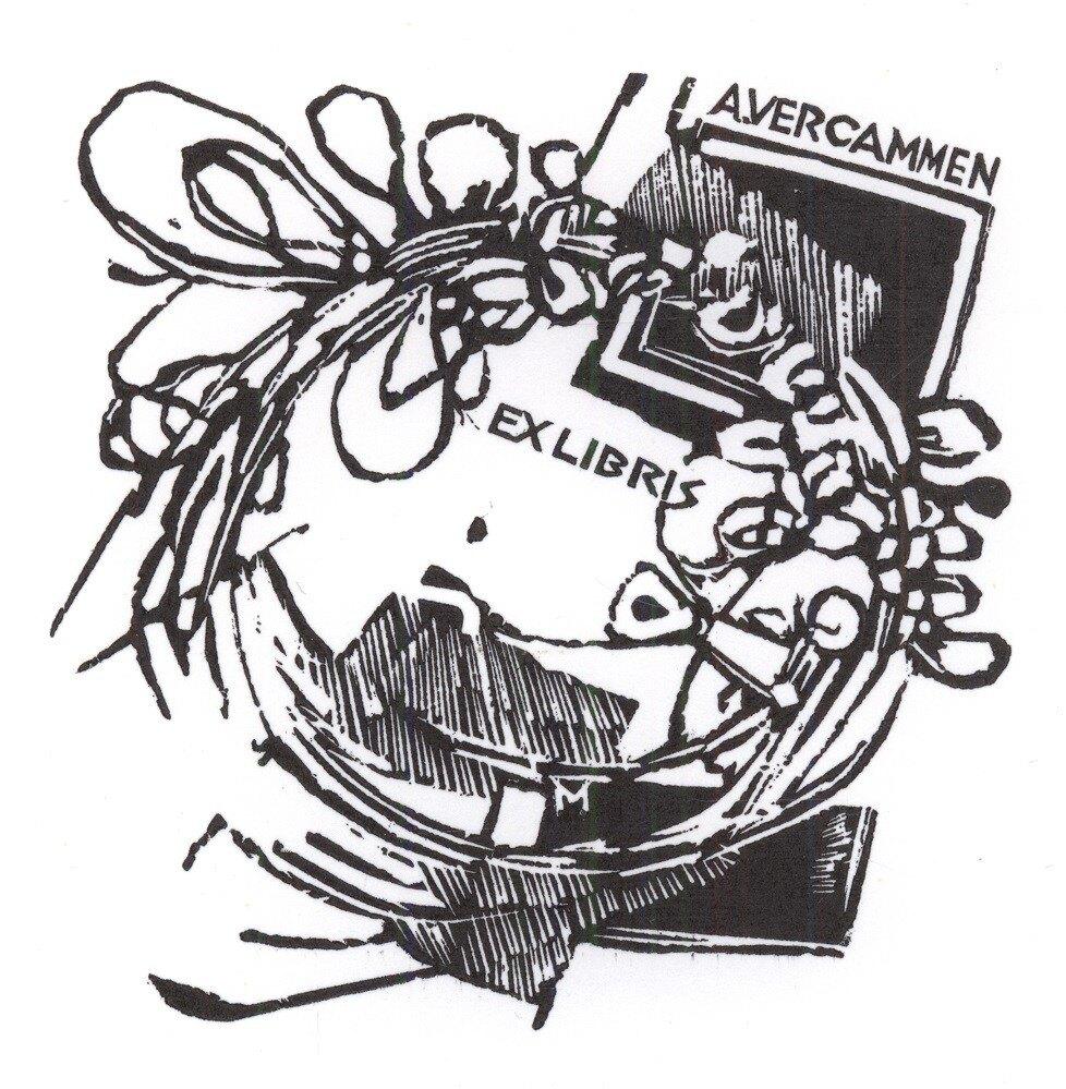 1923 Ex Libris België : Martin R. Baeyens, z.j., Antiek en Kunst, Verzenden