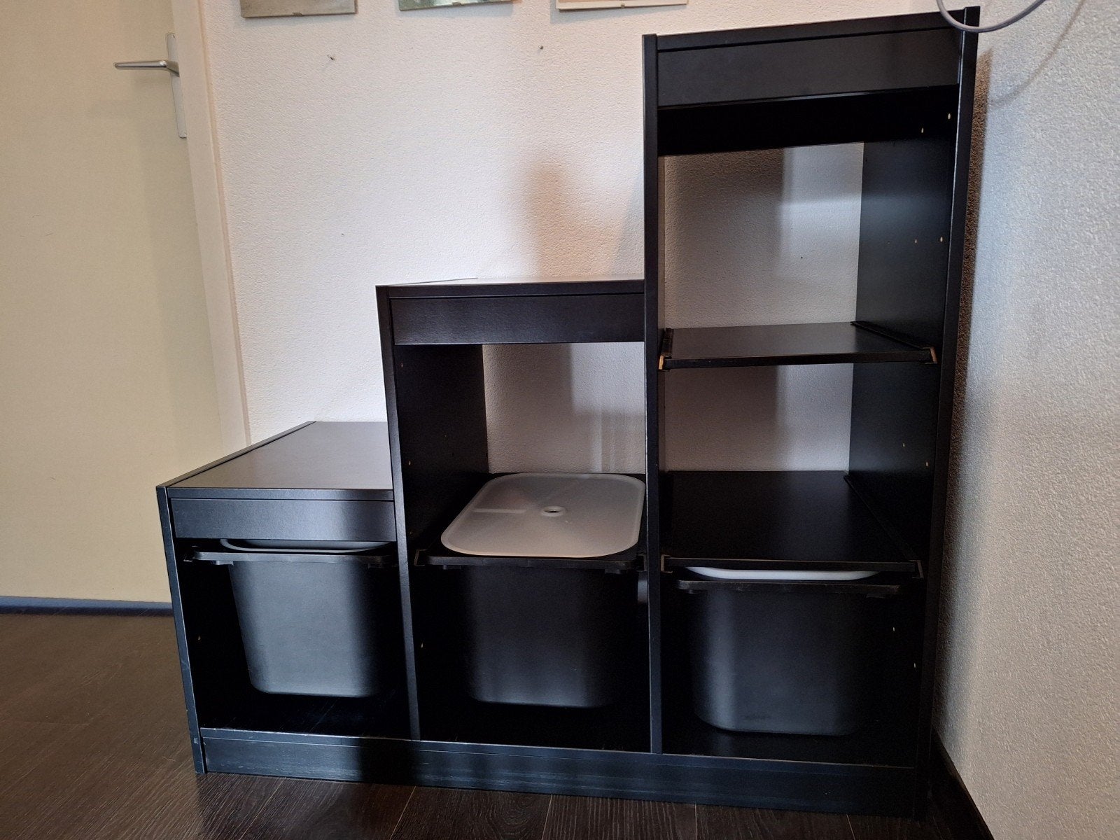 Zwarte Ikea kinder opbergkast - Vandaag ophalen!!!, Ophalen, Gebruikt