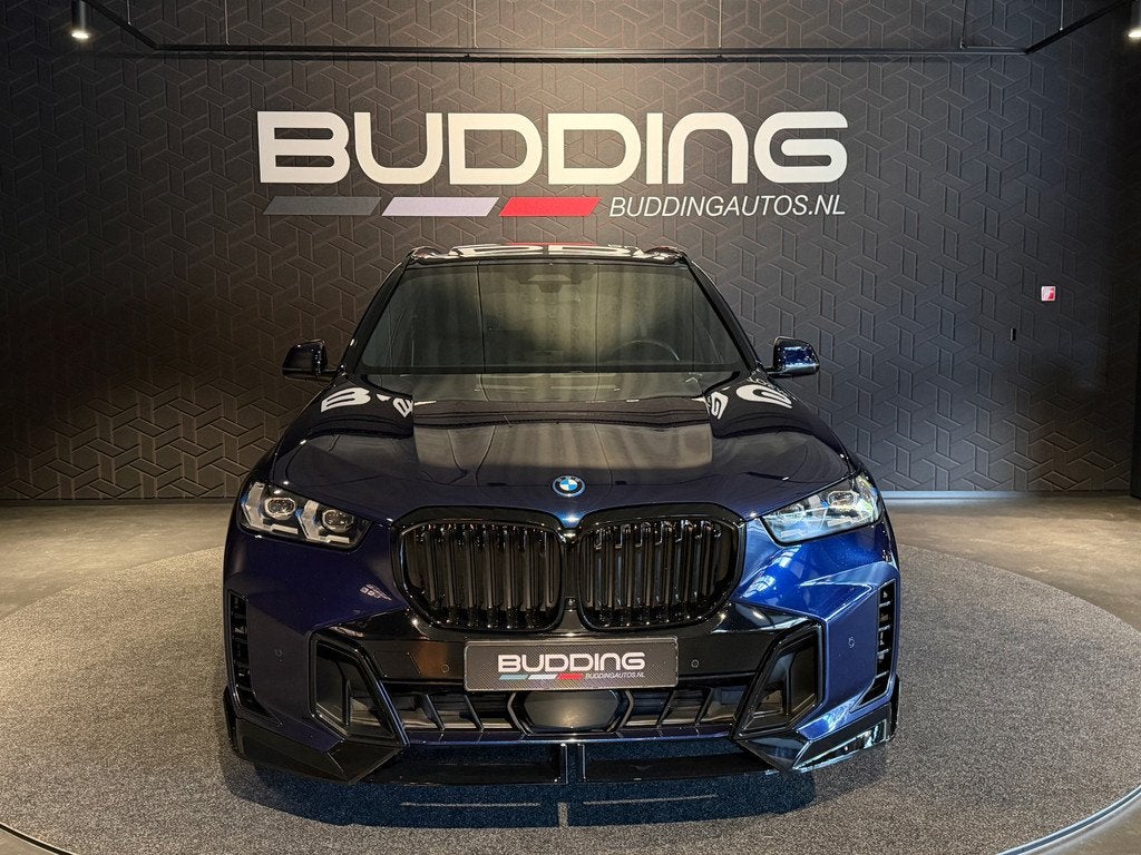 BMW X5 xDrive50e | M-performance | 22 '' | Pano | Head-up, Gebruikt, 2395 kg, Blauw, Leder