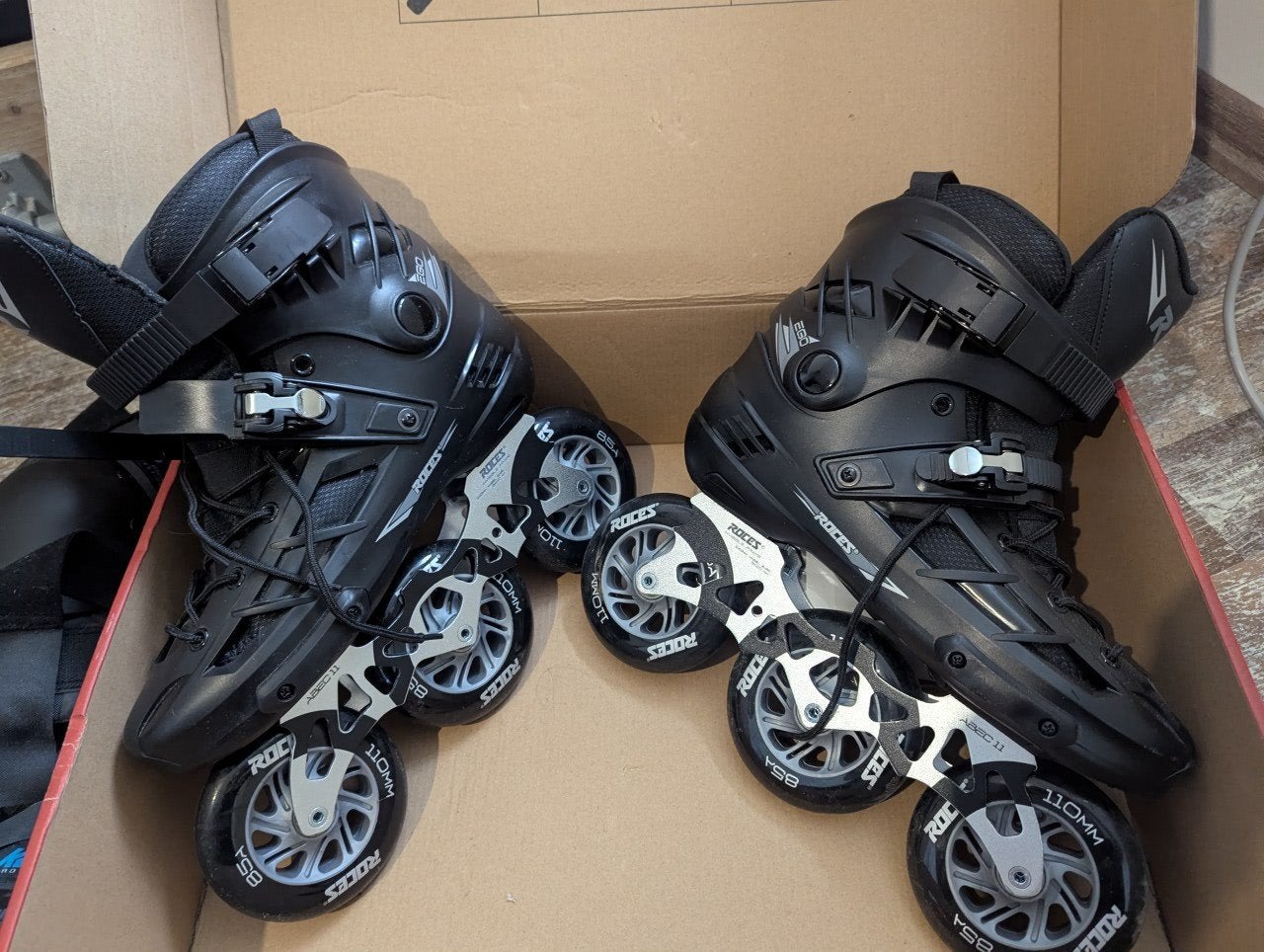Roces Inline Skates, Maat 45 + Bescherming, Gebruikt, Roces, Dames, Ophalen of Verzenden