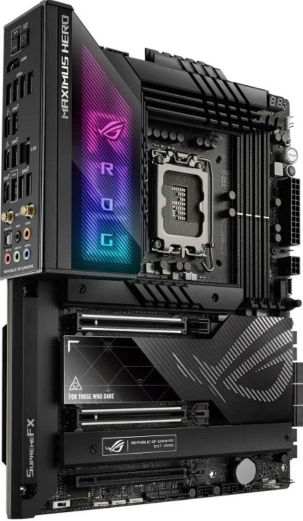 ASUS ROG MAXIMUS Z790 HERO High-end Moederbord, Computers en Software, Ophalen, Zo goed als nieuw, Intel, DDR5