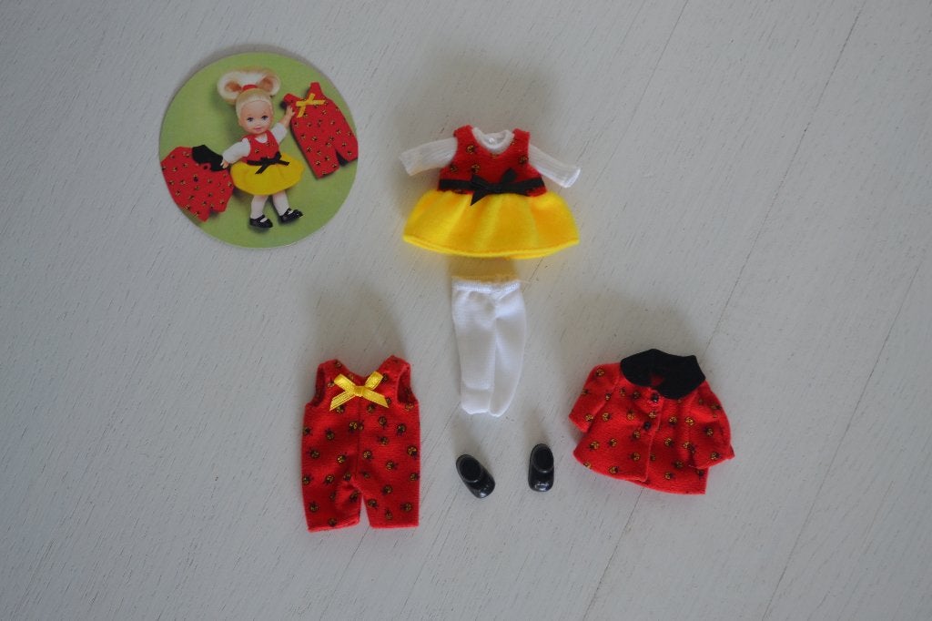 Barbie Shelly Fashion Avenue kleding set (Mattel, 1997), Ophalen of Verzenden, Nieuw, Pop