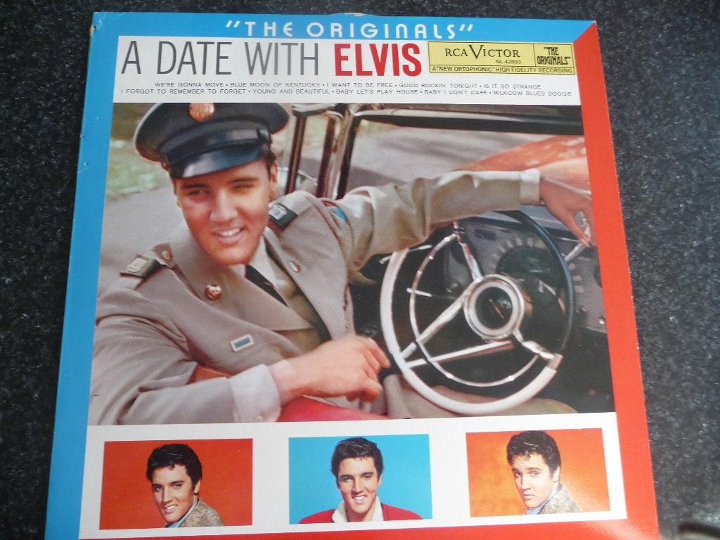 Elvis Presley - A Date With Elvis - The Originals LP, LP, Ophalen of Verzenden, Zo goed als nieuw, 12 inch