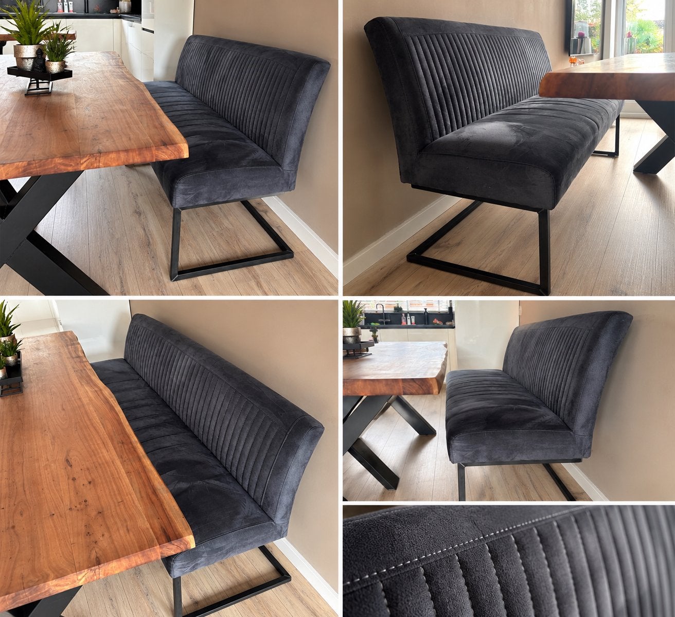 Eetkamerbank te koop, Ophalen, Gebruikt, Stof